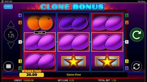 clone bonus Pflaumengewinn