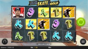 Nyjah Huston Skate for Gold gameplay