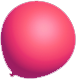 Mega Party Bucks Roter Ballon Symbol