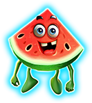 Mighty Munching Melonen Geistermelone Symbol