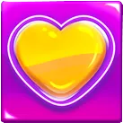 Hearts Highway Goldenes Herz-Symbol