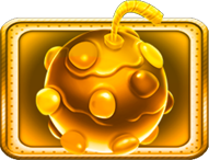Sugar Bomb DoubleMax Goldene Bombe Symbol
