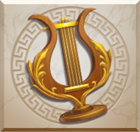 Gods of Olympus lll Megaways Harfen Symbol
