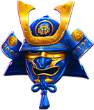 Rise of Samurai IV Blaue Maske Symbol