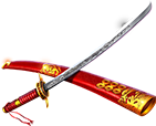 Rise of Samurai IV Rotes Schwertsymbol