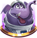 Space Zoo Elefant Symbol