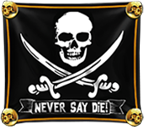 The Goonies Megaways Piratenflagge Symbol