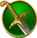 The Conqueror Schwert-Symbol