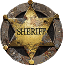 Deadwood RIP Sheriff Abzeichen Symbol