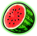 Hot to Burn 7 Deadly Free Spins Wassermelone Symbol